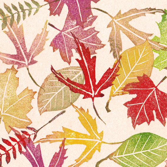 Herbstblätter Illustration